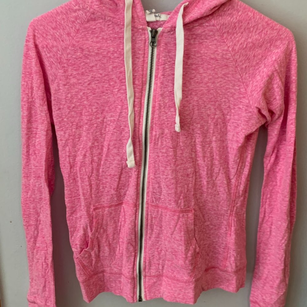 Aeropostale pink hoodie zip up